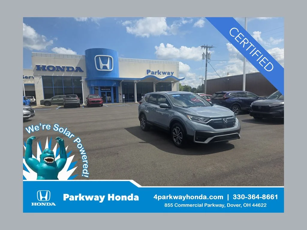 Certified Used 2021 Sonic Gray Pearl Honda EX image 1