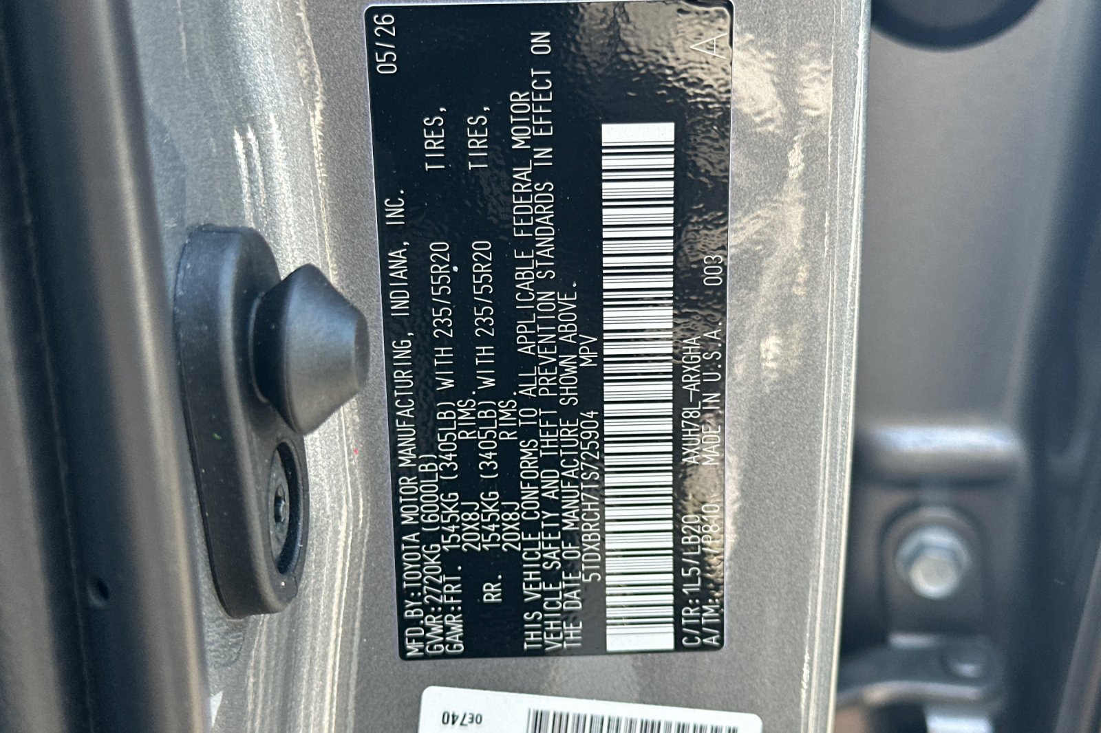 Certified Used 2026 Heavy Metal Toyota Hybrid Limited image 30