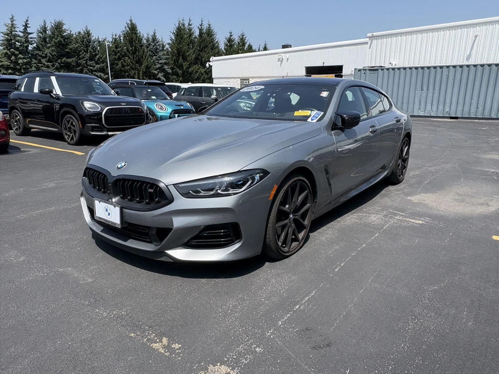 Used 2024 Skyscraper Grey Metallic BMW M850i image 3