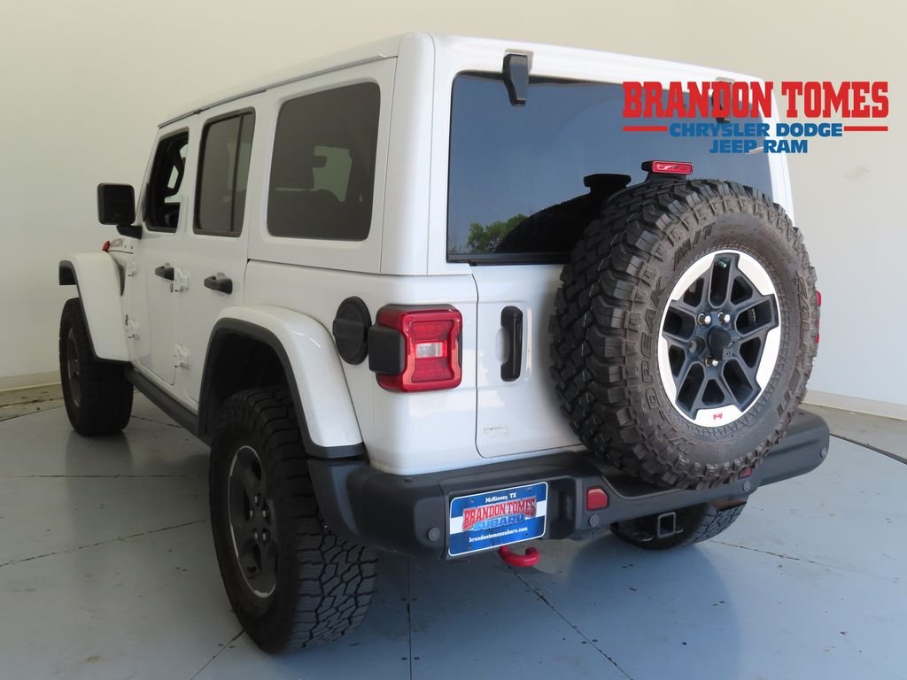 Used 2021 White Jeep Unlimited Rubicon image 5
