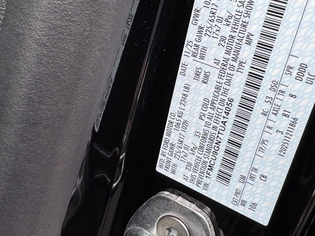 New 2026 Agate Black Metallic Ford Active® image 16