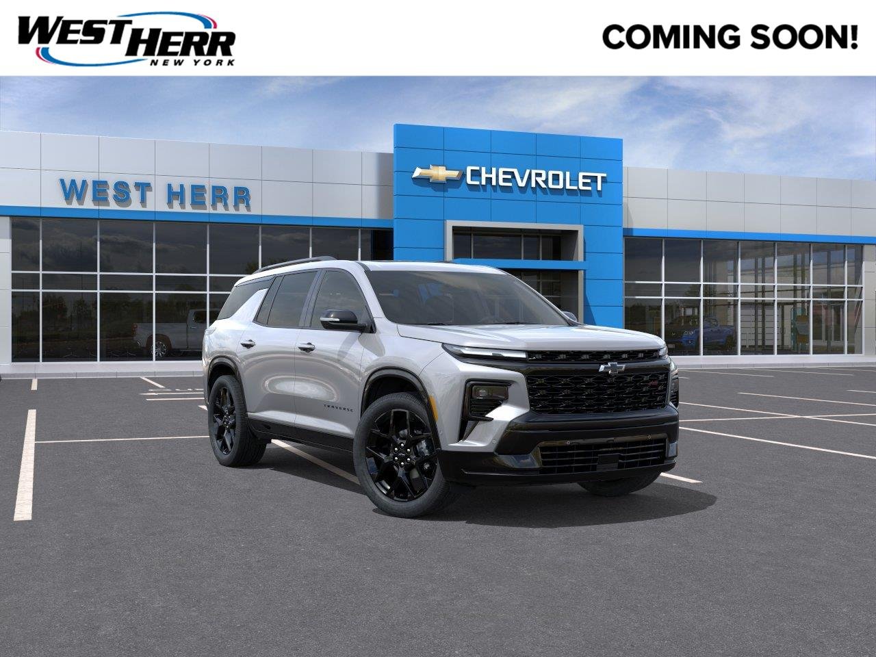 Used 2026 Sterling Gray Metallic Chevrolet AWD RS image 1
