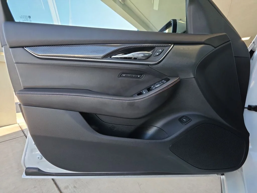 Used 2025 Crystal White Tricoat Cadillac Sport image 23