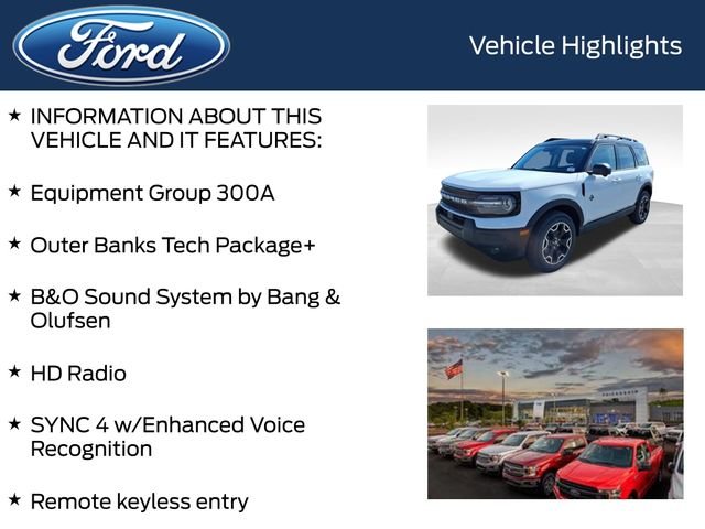New 2025 Oxford White Ford Outer Banks® image 4