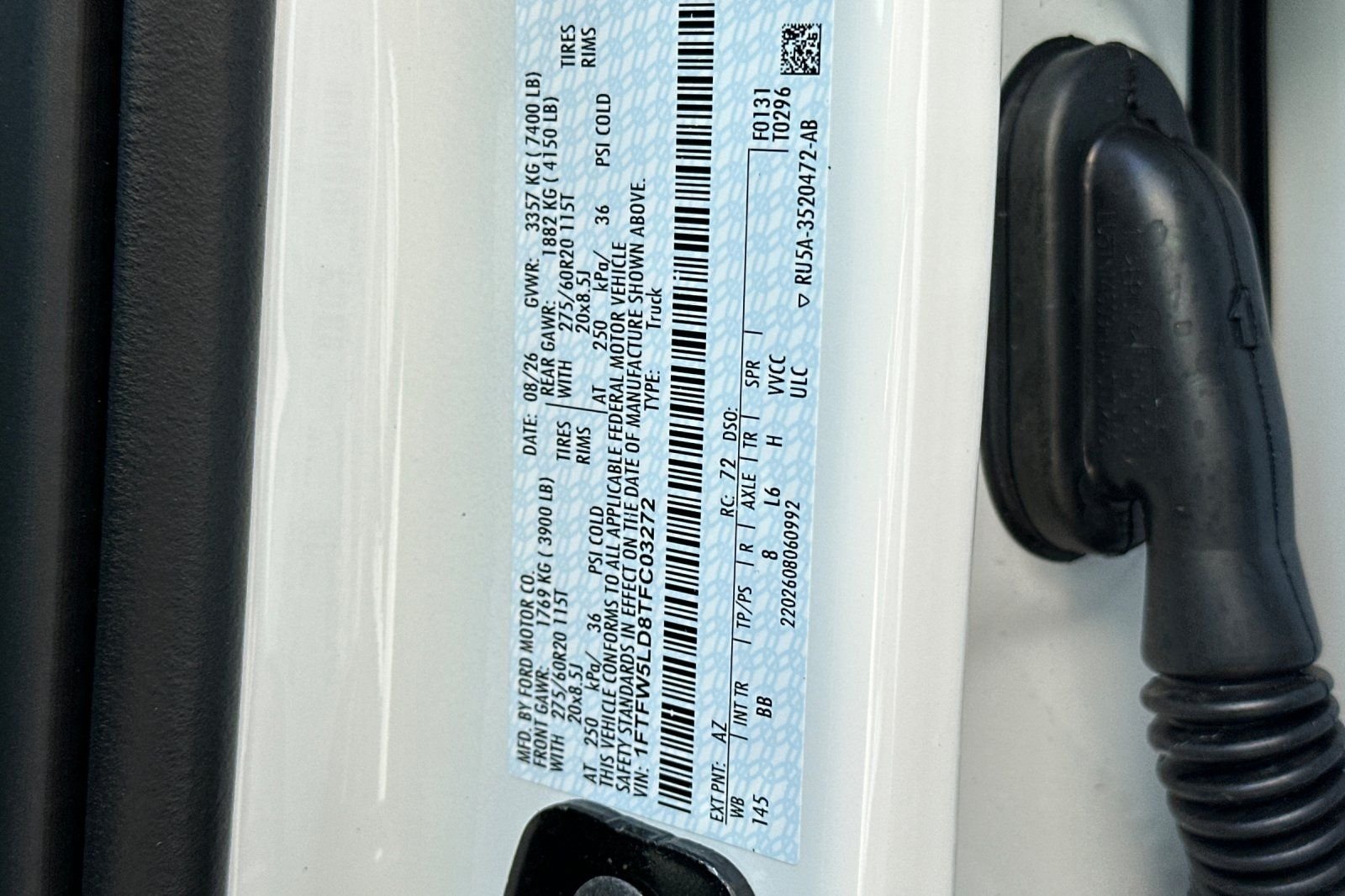 New 2026 White Ford Lariat image 26