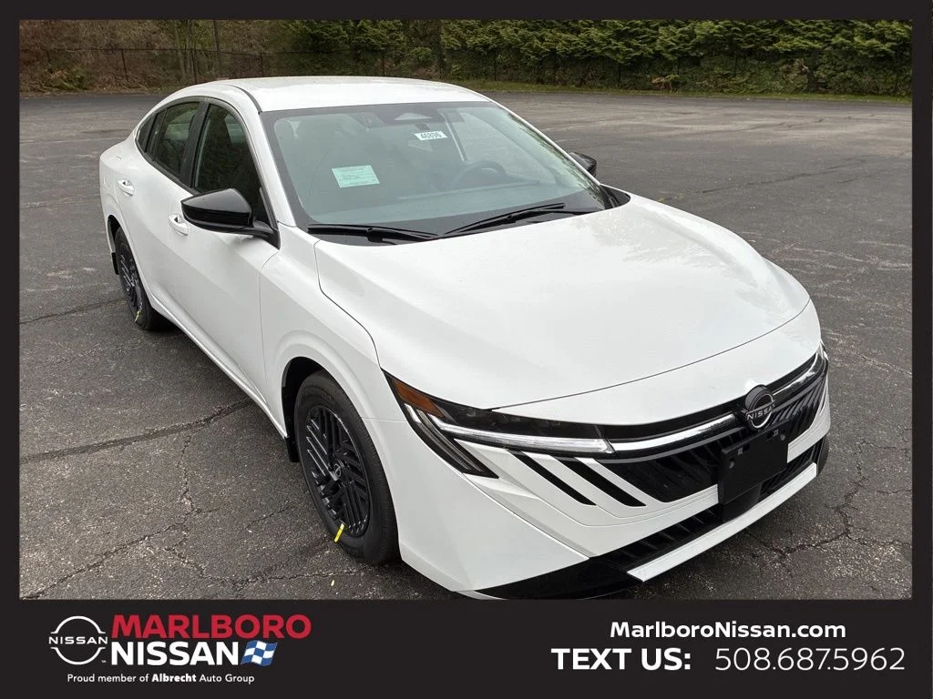 New 2026 White Nissan SV image 1
