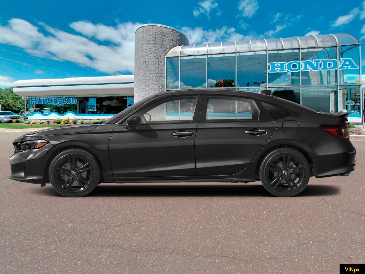 New 2026 Crystal Black Pearl Honda Sedan image 3