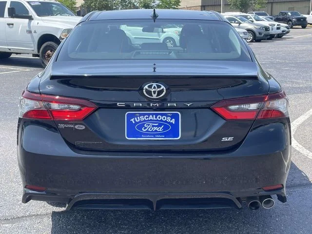 Used 2021 Black Toyota SE image 3