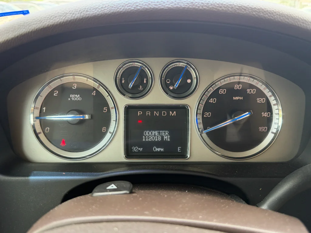 Used 2013 White Diamond Tricoat Cadillac Luxury image 14