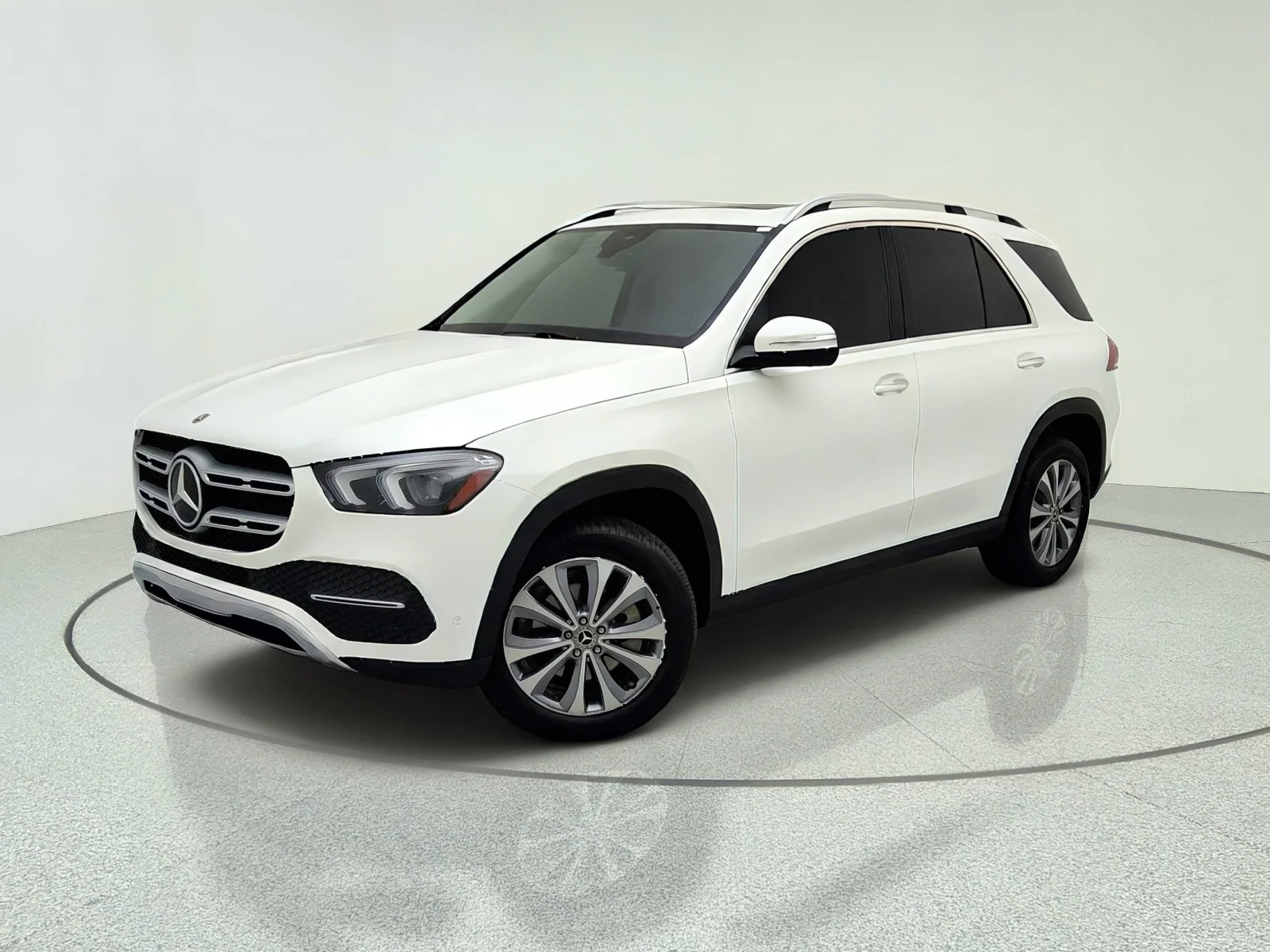 Certified Used 2022 Polar White Mercedes-Benz GLE 350 image 1
