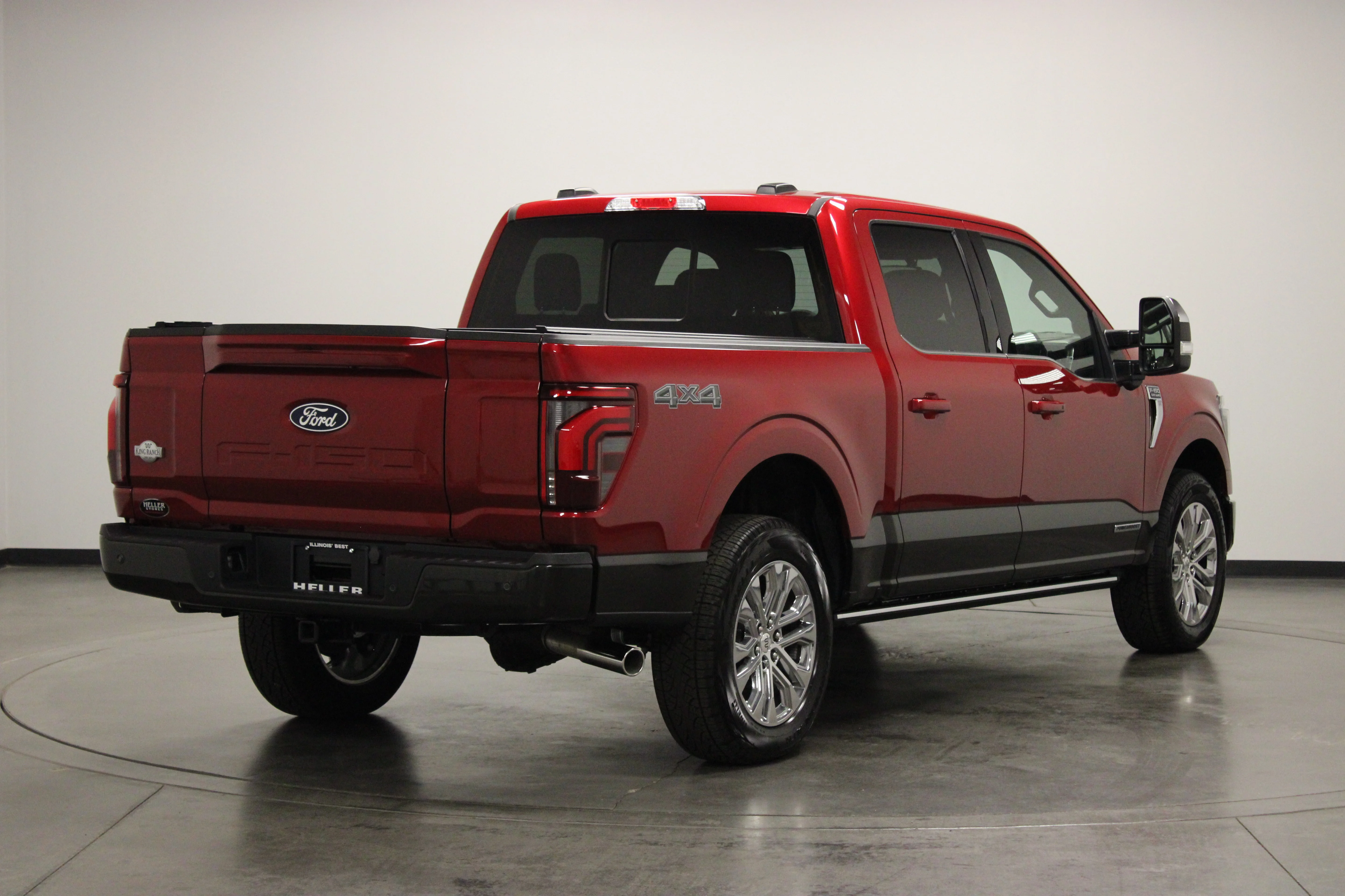 Used 2024 Rapid Red Metallic Tinted Clearcoat Ford King Ranch image 8