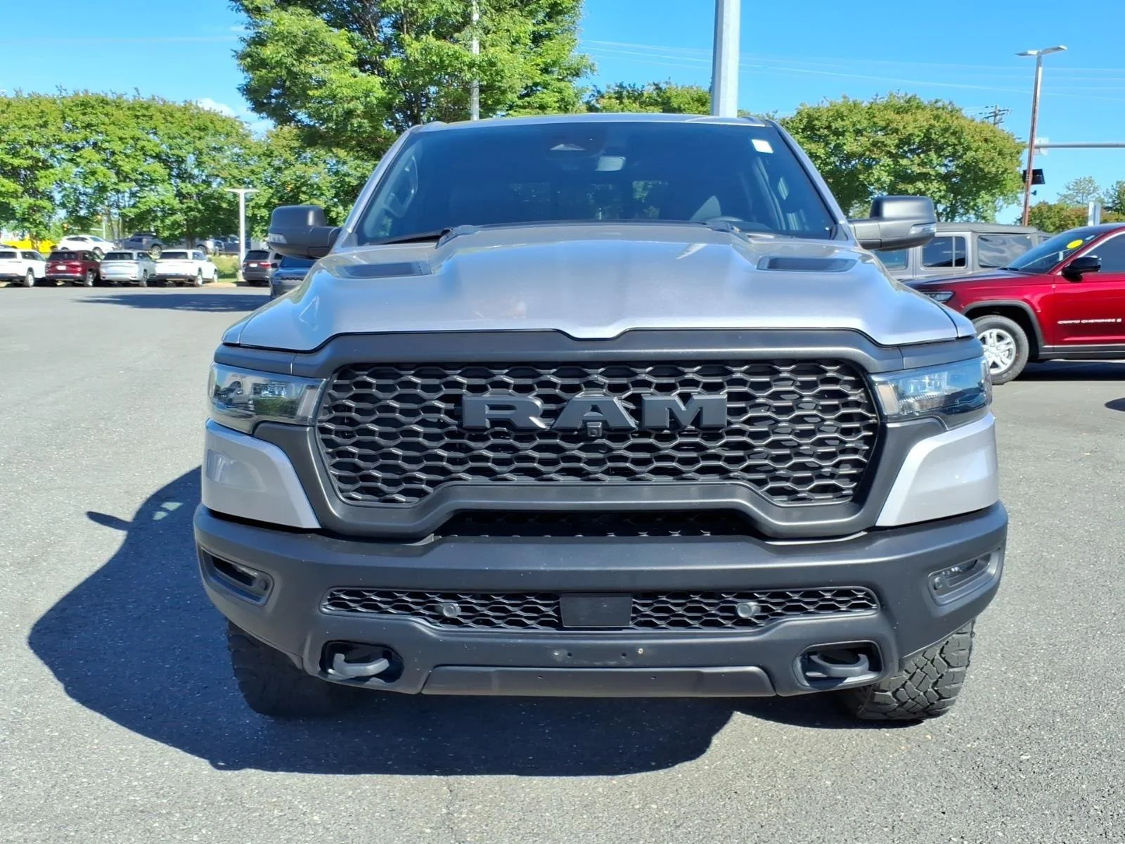 Used 2025 Billet Silver Metallic Clearcoat Ram Rebel image 13