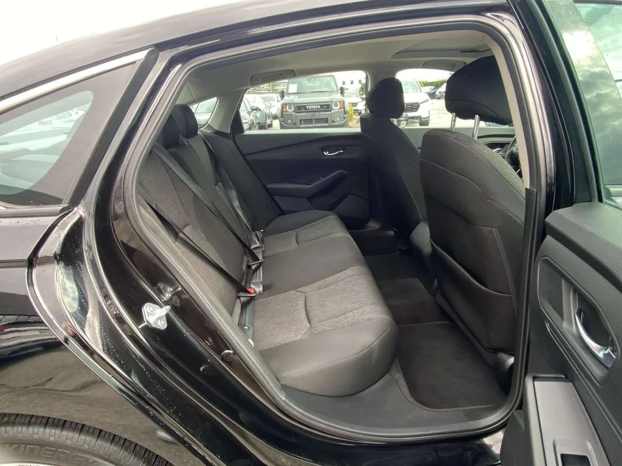 Used 2024 Crystal Black Pearl Honda EX CVT Sedan Certified Pre-Owned   No Accident   O image 15
