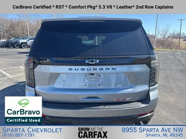 Certified Used 2025 Sterling Gray Metallic Chevrolet RST image 4