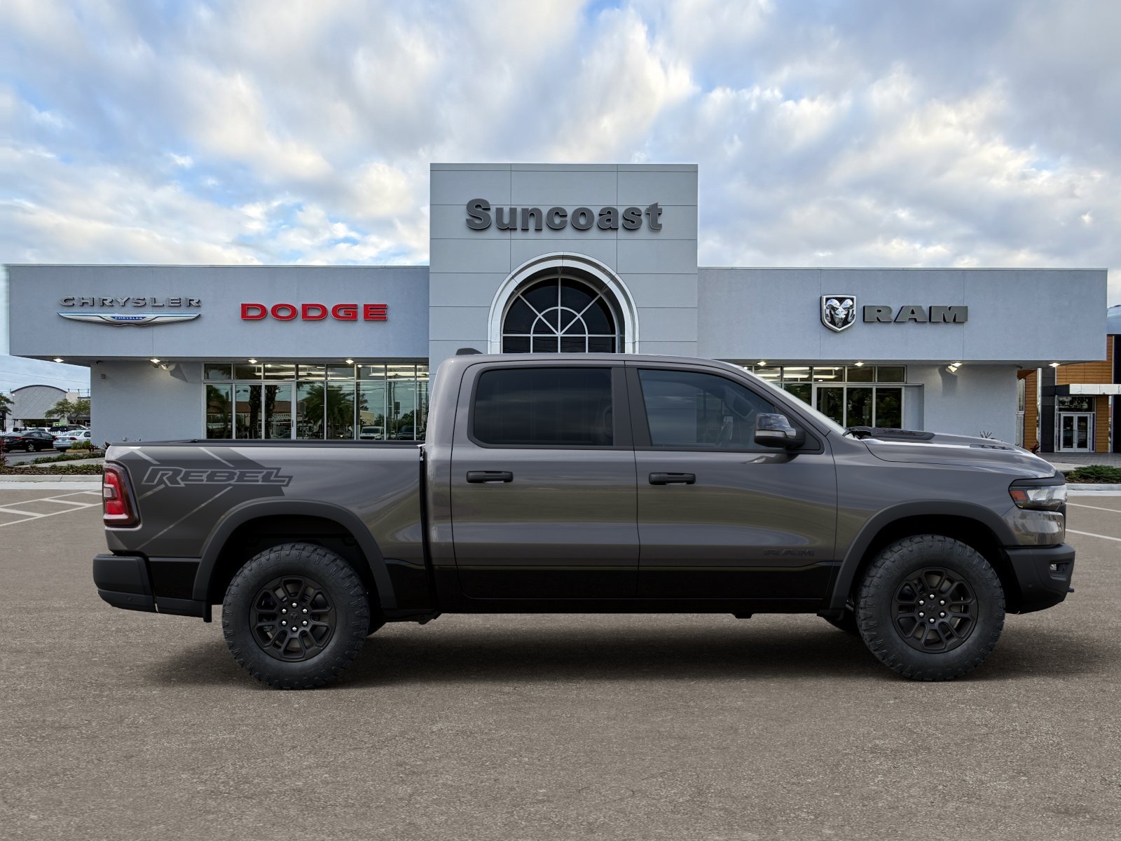 New 2026 Granite Crystal Metallic Clear-Coat Exterior Paint RAM Rebel image 53