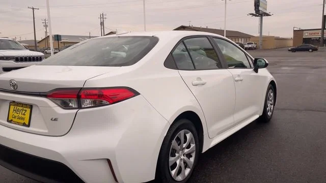 Used 2024 White Toyota LE image 9