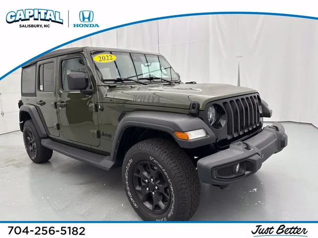 2022 Jeep Wrangler Unlimited Willys