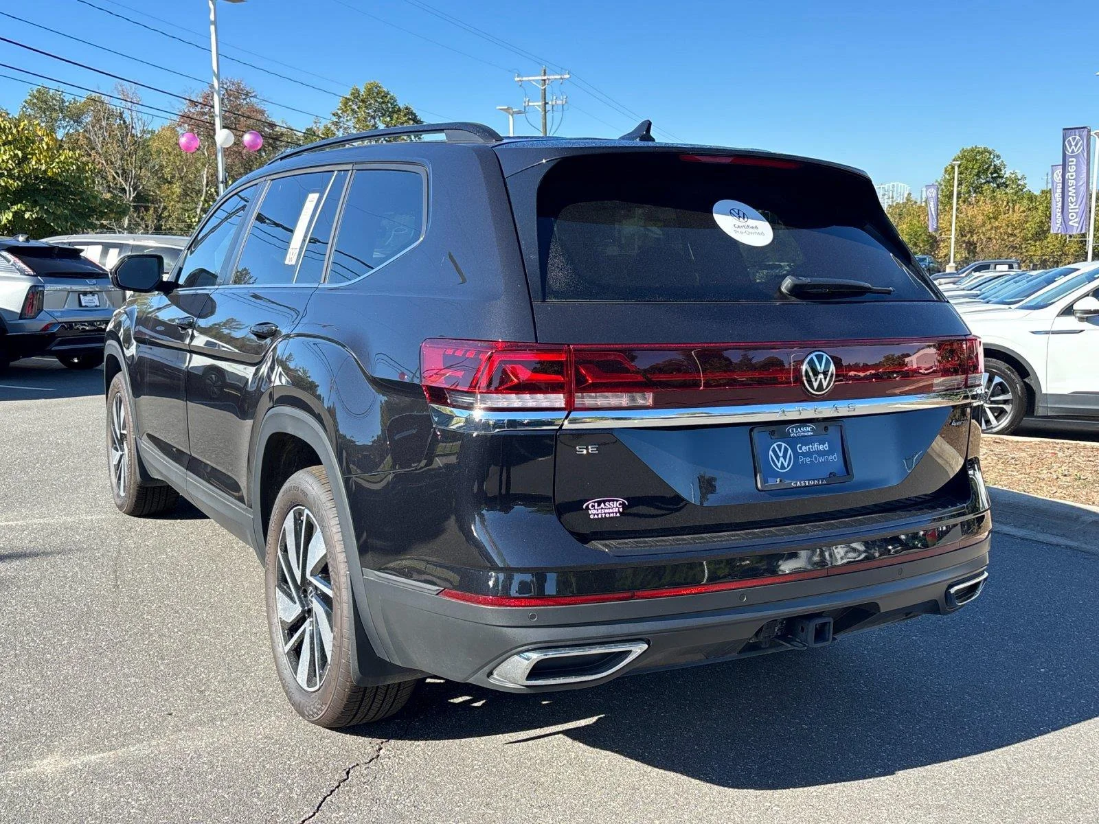 Certified Used 2026 Deep Black Pearl Volkswagen 2.0T SE w/Technology image 3