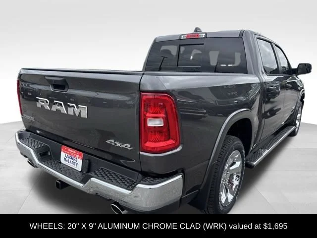 New 2026 Granite Crystal Metallic Clear-Coat Exterior Paint RAM Big Horn/Lone Star image 7
