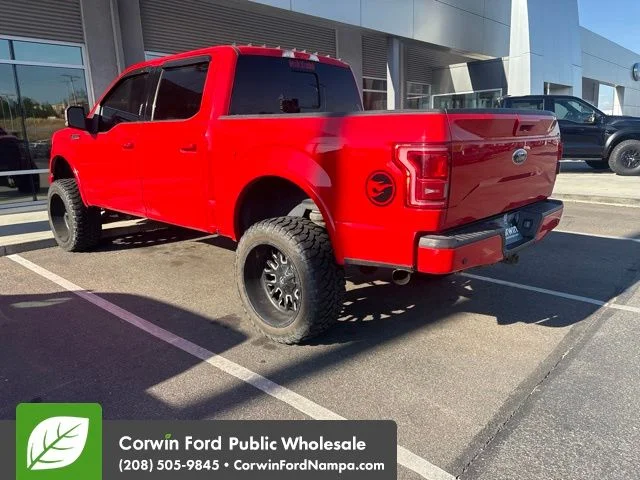Used 2015 Red Ford Lariat image 5