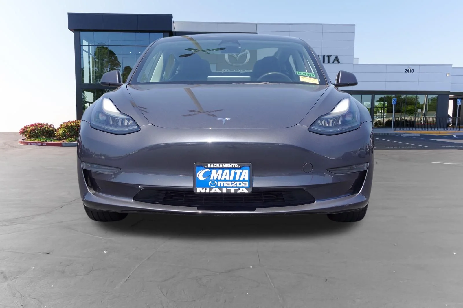 Used 2023 Midnight Silver Metallic Tesla Base image 8