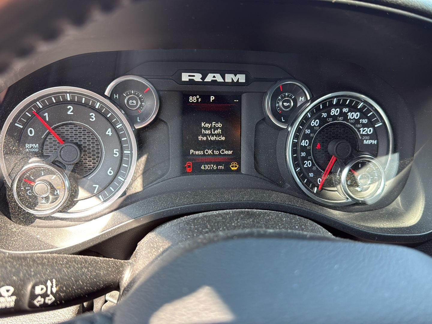 Used 2024 Bright White Clearcoat Ram Big Horn image 15