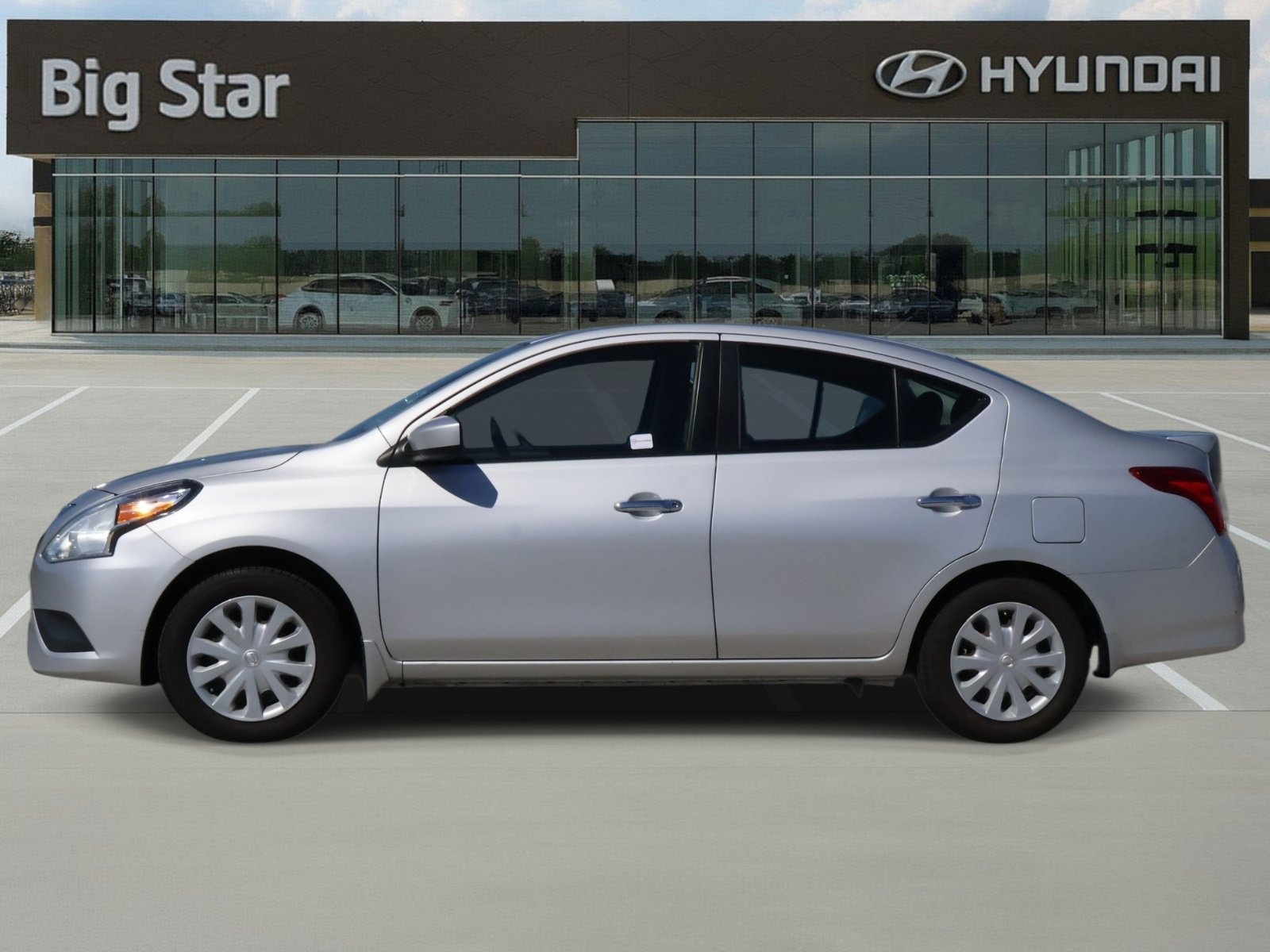 Used 2015 Nissan Versa Sedan SV with VIN 3N1CN7APXFL803321 for sale in Friendswood, TX