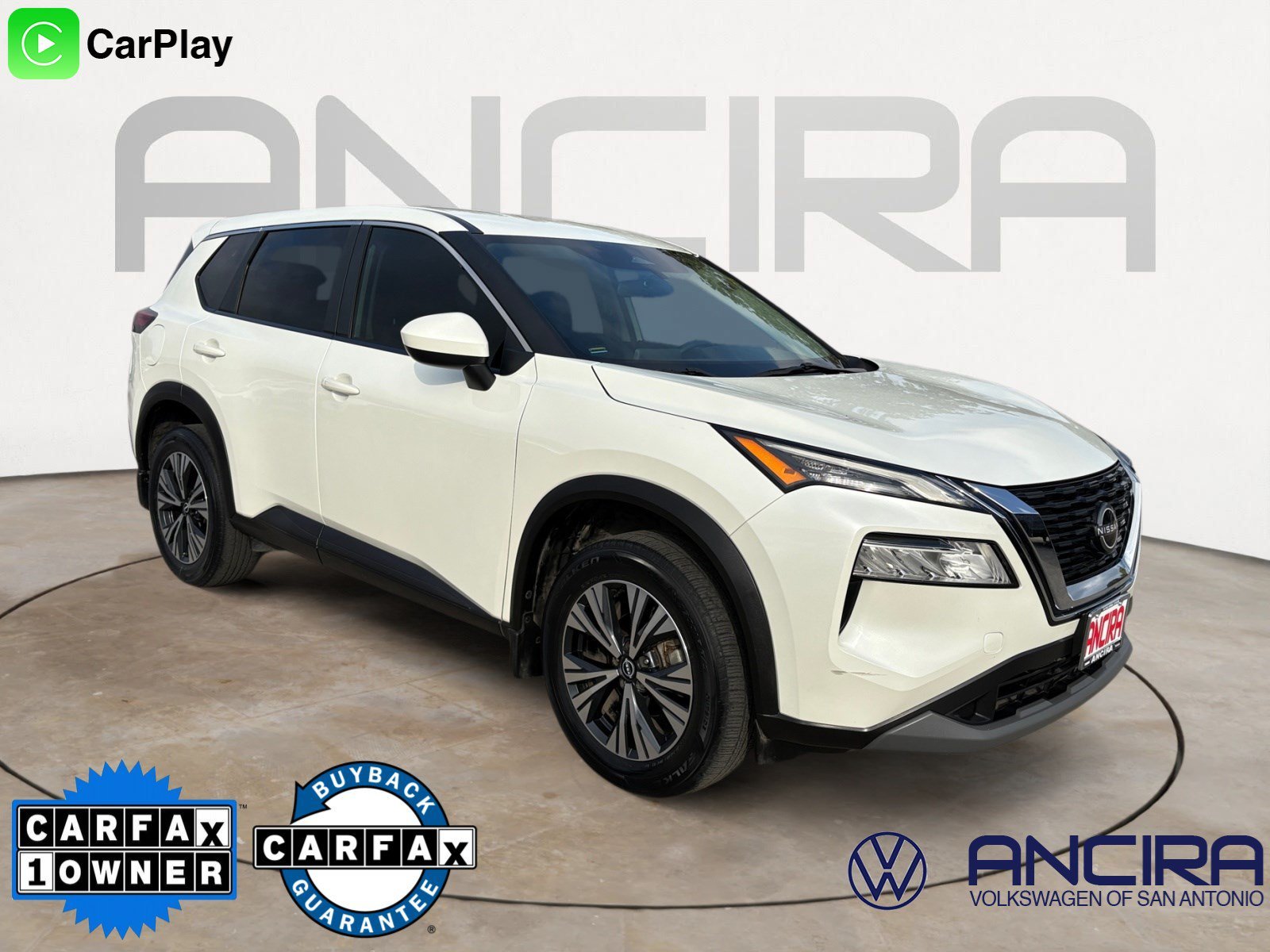 Used 2023 Pearl White Tricoat Nissan SV image 1