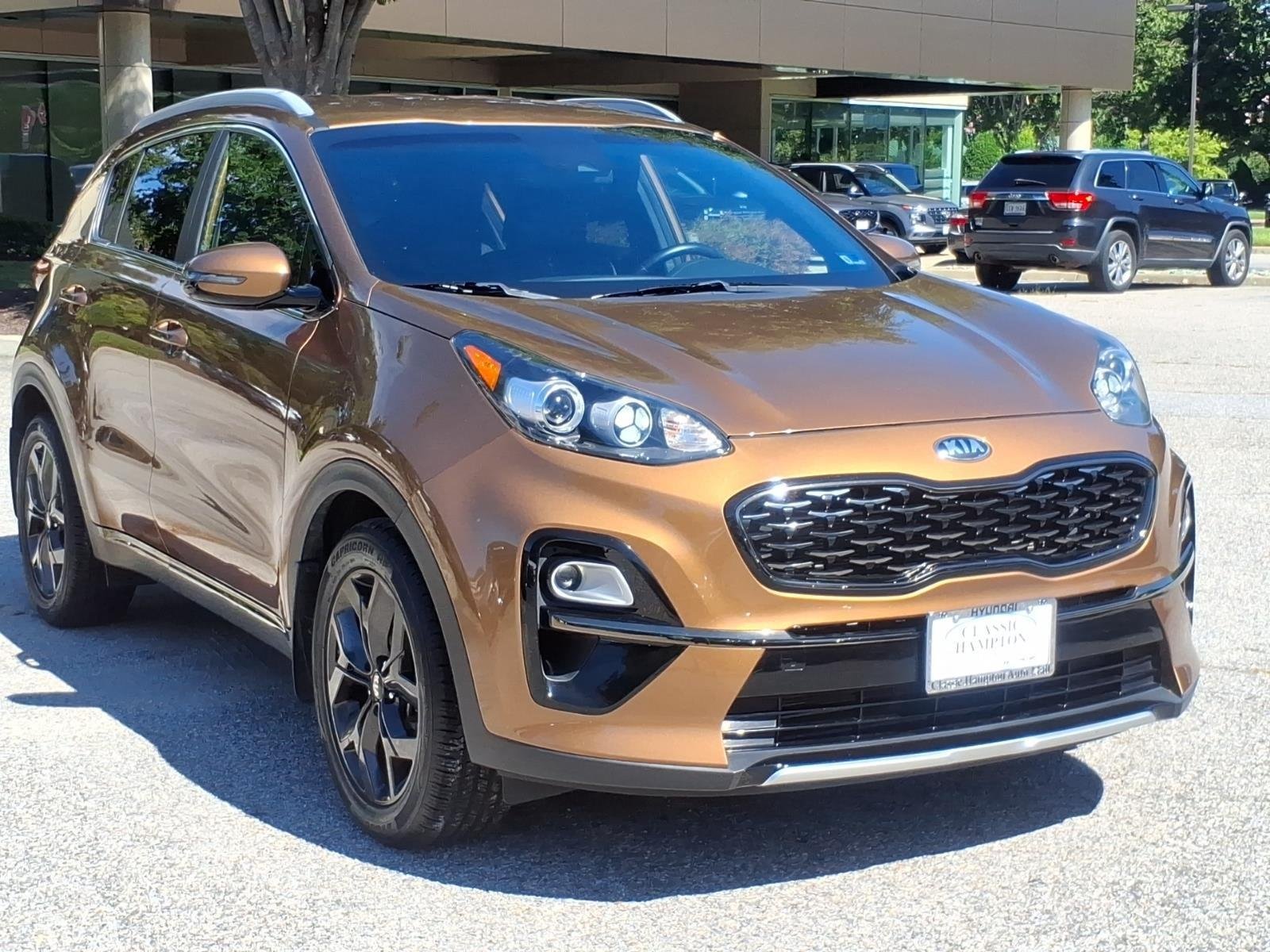 Used 2020 Burnished Copper Kia S image 5