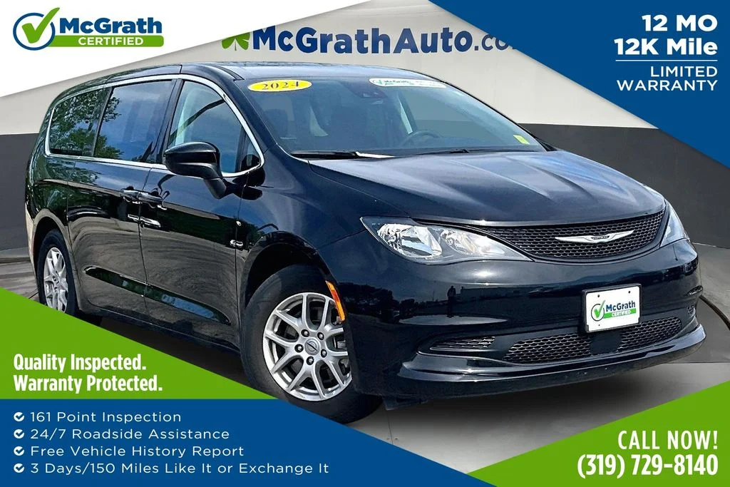 Certified Used 2024 Black Chrysler LX image 1