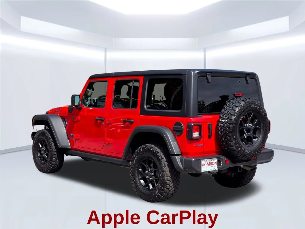 Certified Used 2025 Red Jeep Willys 4xe image 17