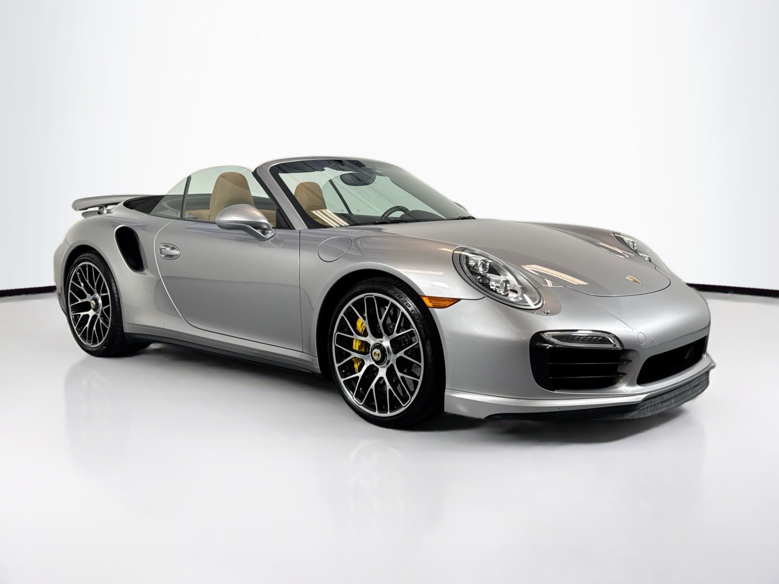 Used 2014 GT Silver Metallic Porsche Turbo S image 7