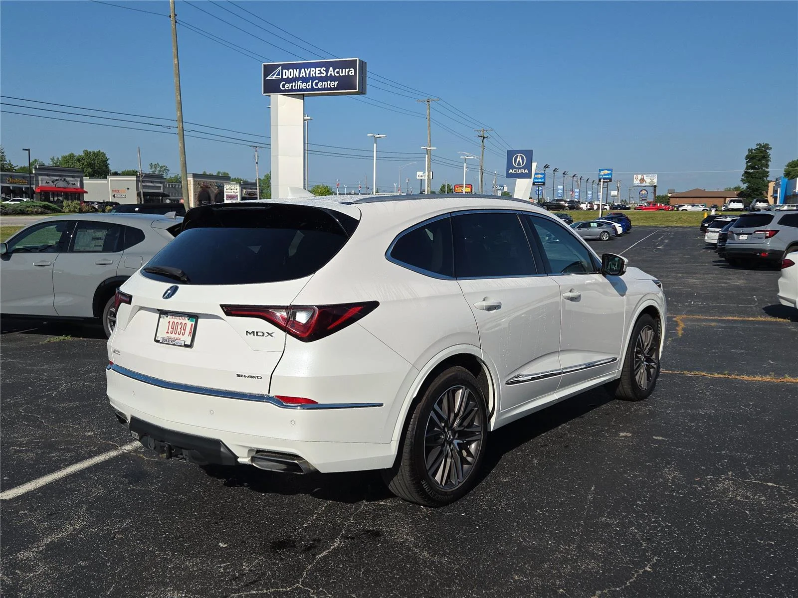 Certified Used 2025 Platinum White Pearl Acura SH-AWD ADVANCE image 32