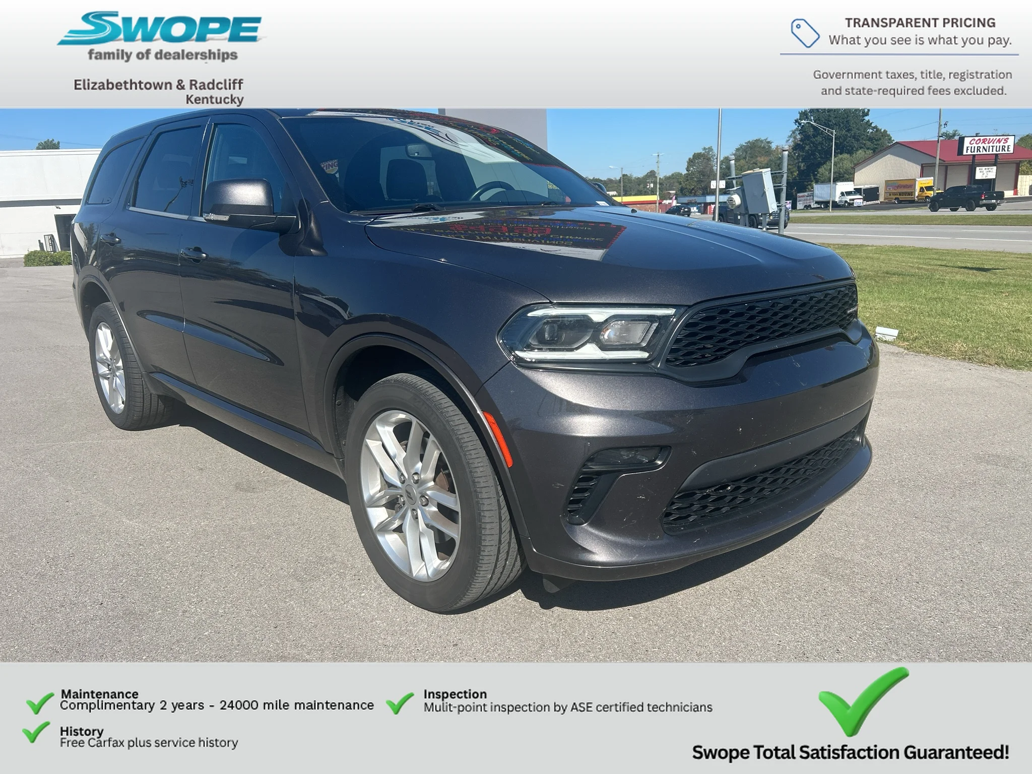 Used 2021 Granite Clearcoat Dodge GT Plus image 1