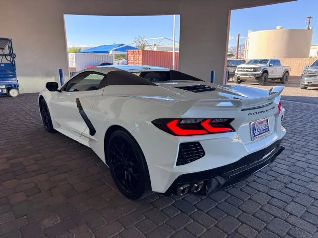 Certified Used 2023 Arctic White Chevrolet Stingray image 3