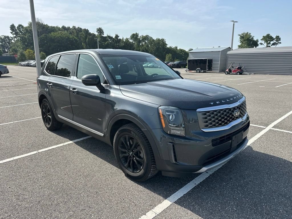 Used 2020 Gray Kia LX image 1