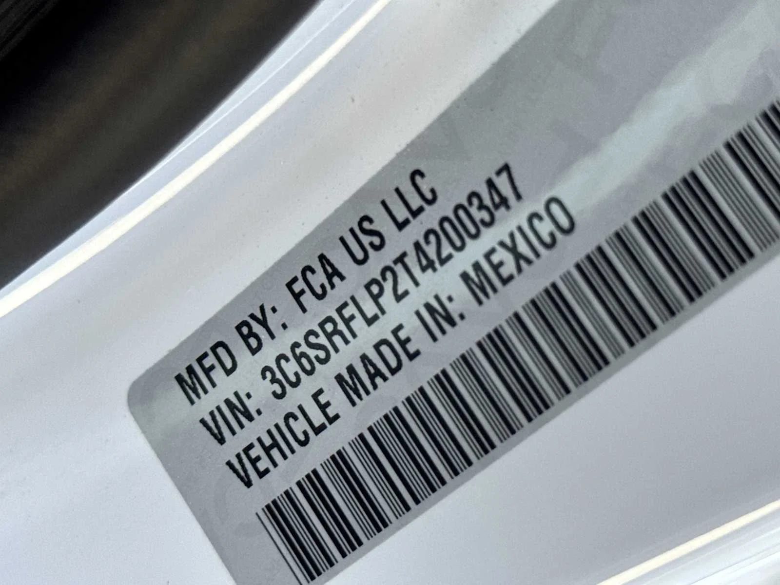 New 2026 Bright White Clear-Coat Exterior Paint RAM Rebel image 25