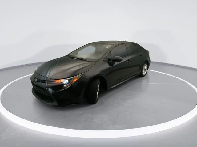 Used 2021 Black Toyota LE image 2