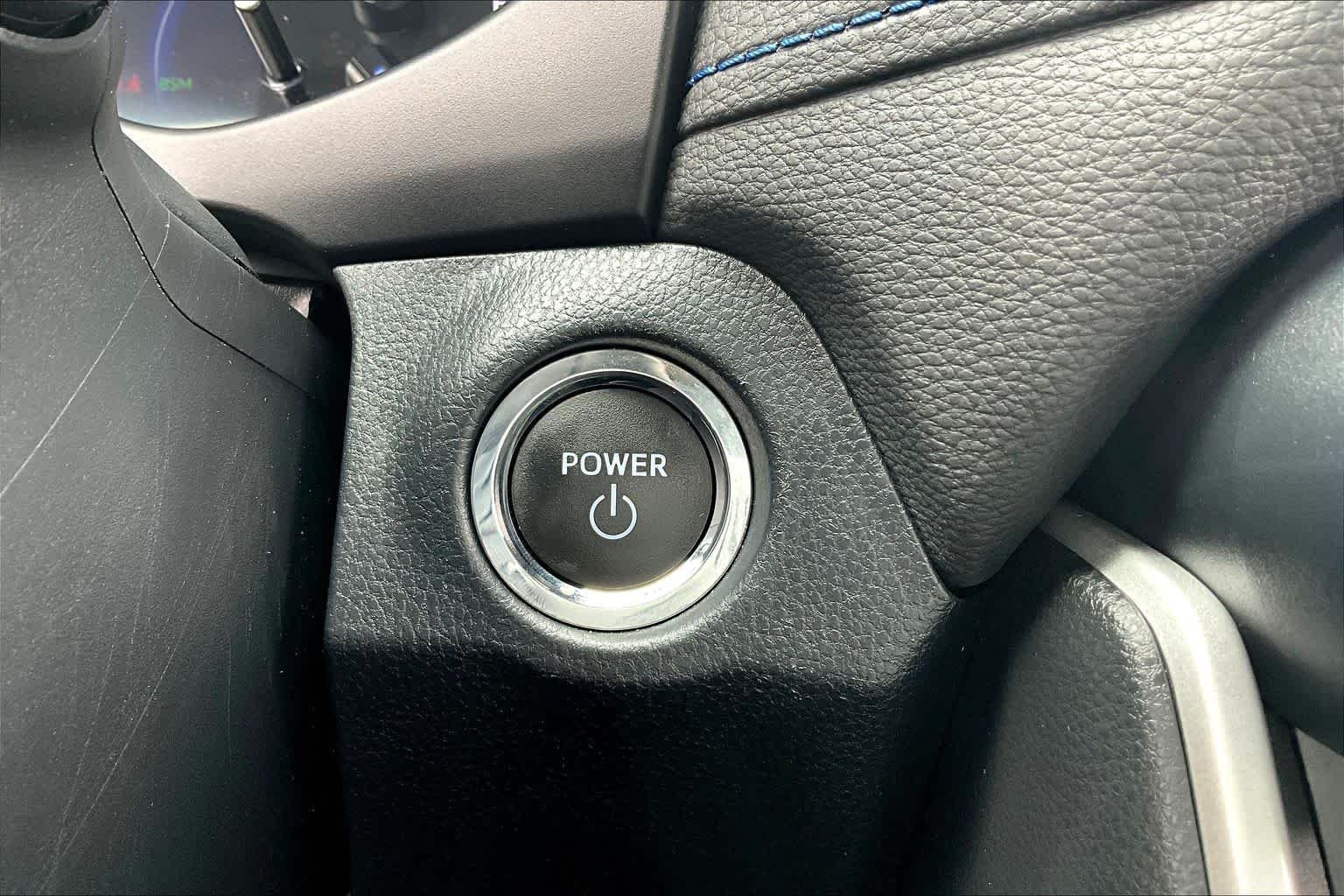 Used 2023 Wind Chill Pearl/Midnight Black Metallic Toyota Hybrid XSE image 35