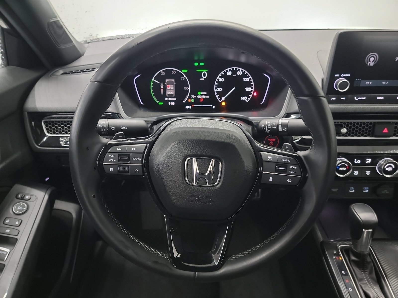 Certified Used 2025 Crystal Black Pearl Honda 4D HYBRID SPORT image 47