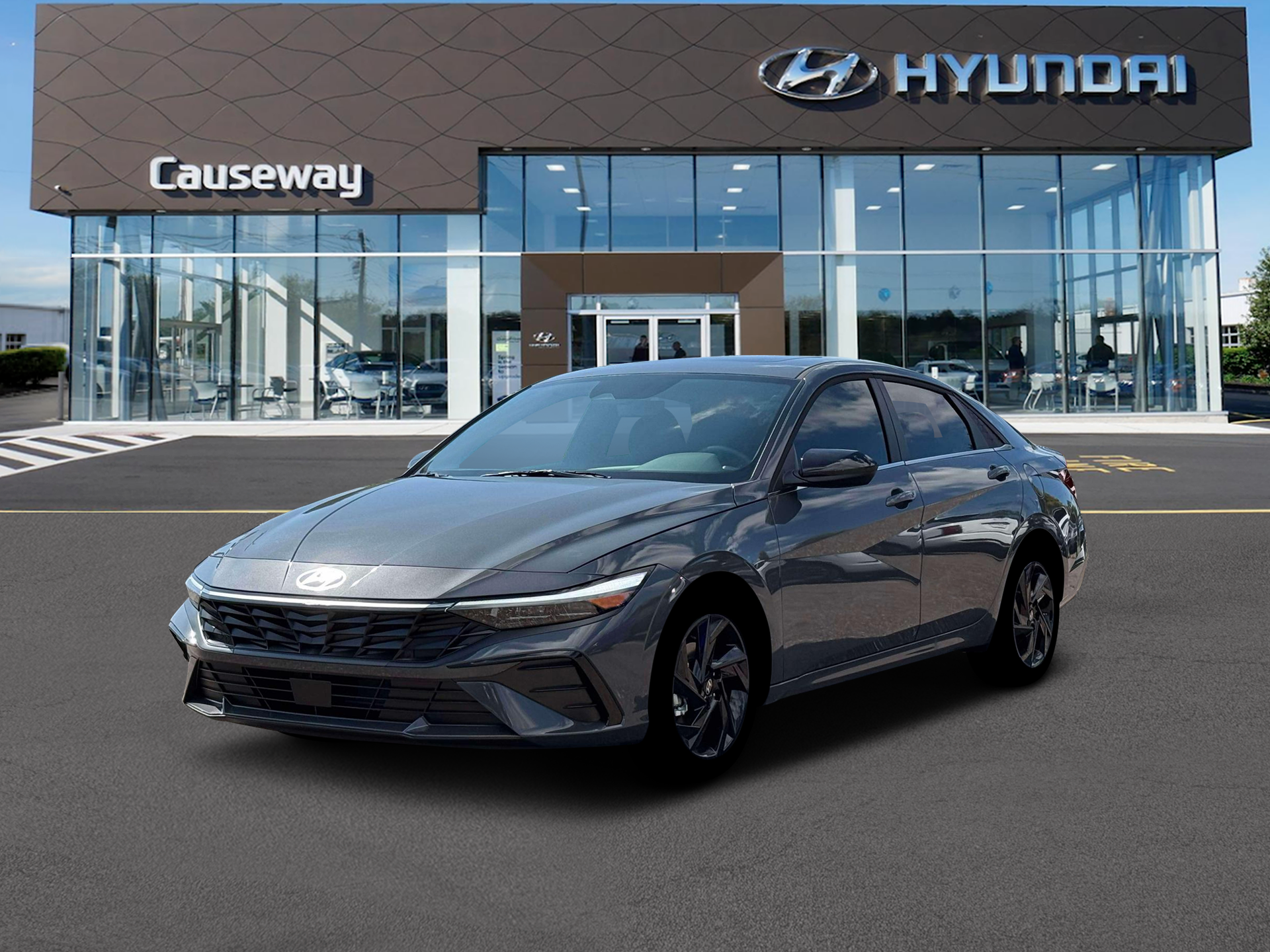 New 2026 Gray Hyundai SEL Sport Premium image 1