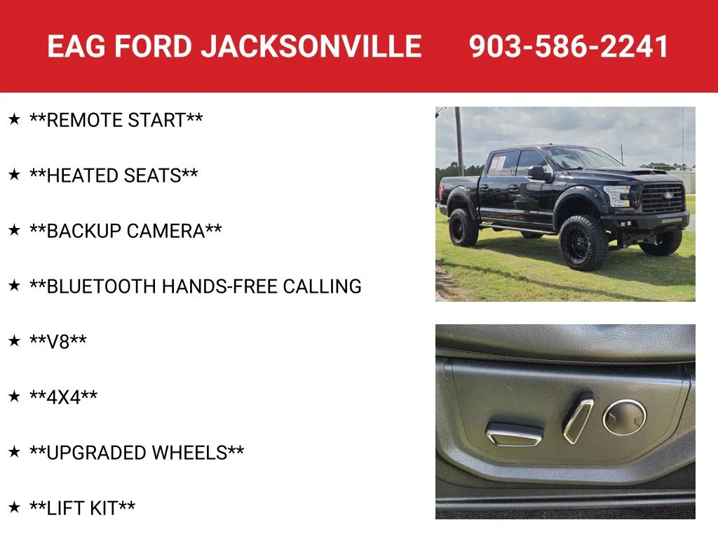 Used 2016 Shadow Black Ford XLT image 4