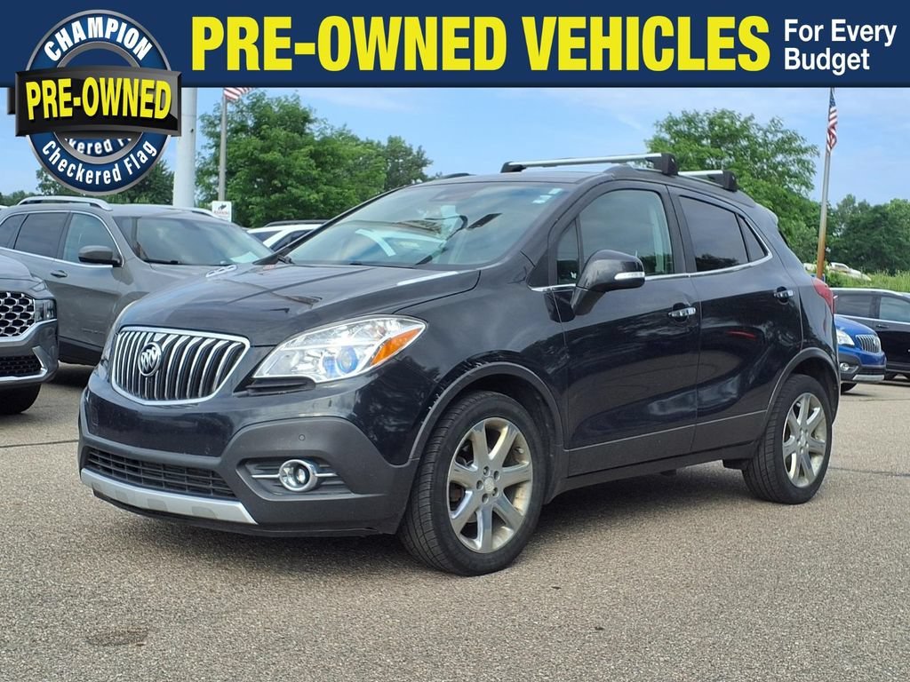 Used 2016 Includes (BT3) Dark Argent Metallic lower accent color.) Buick Premium image 1