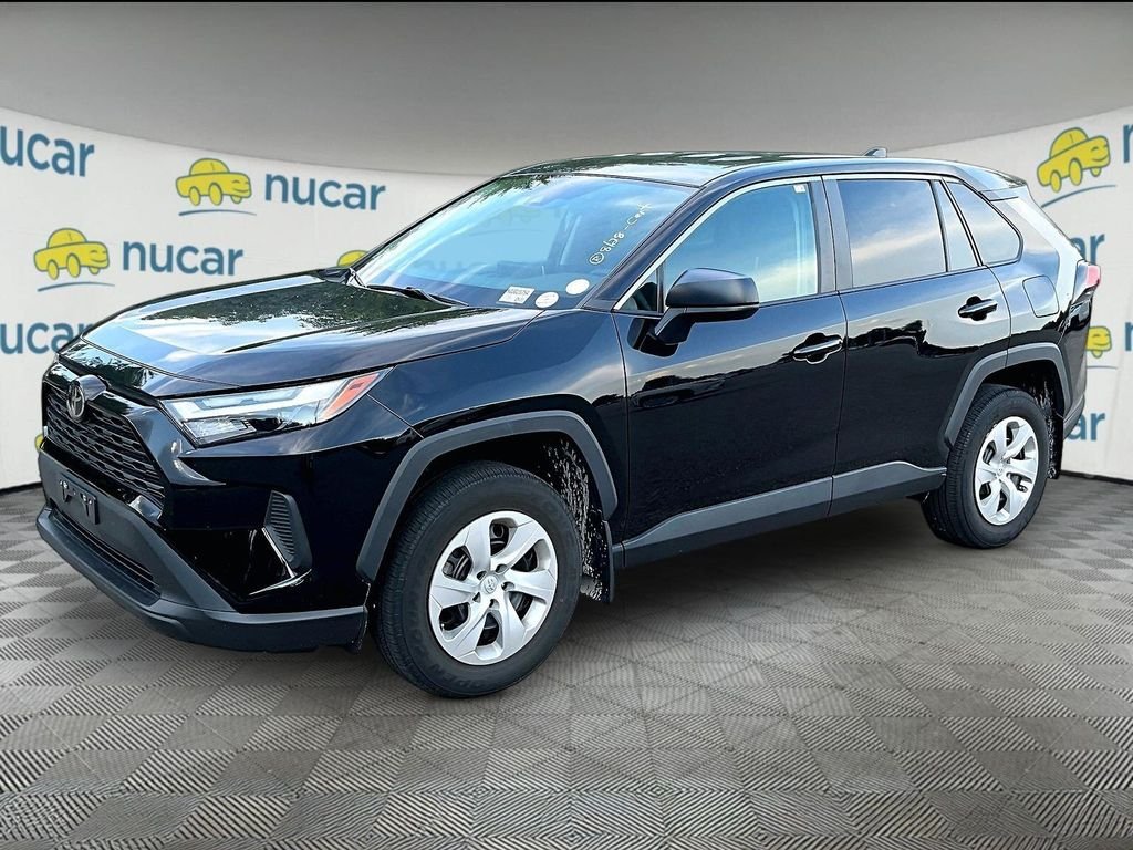 Used 2023 Black Toyota LE image 3