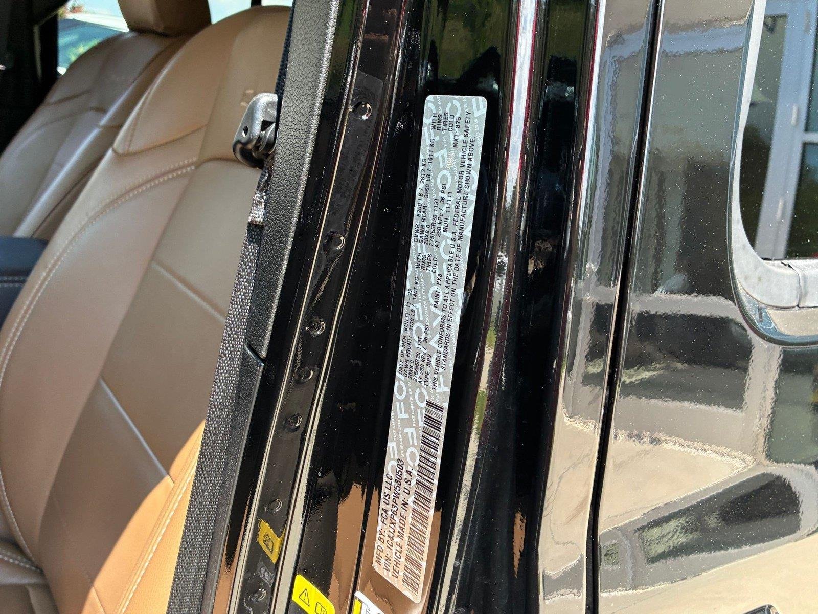 Used 2023 Black Clearcoat Jeep Sahara image 31