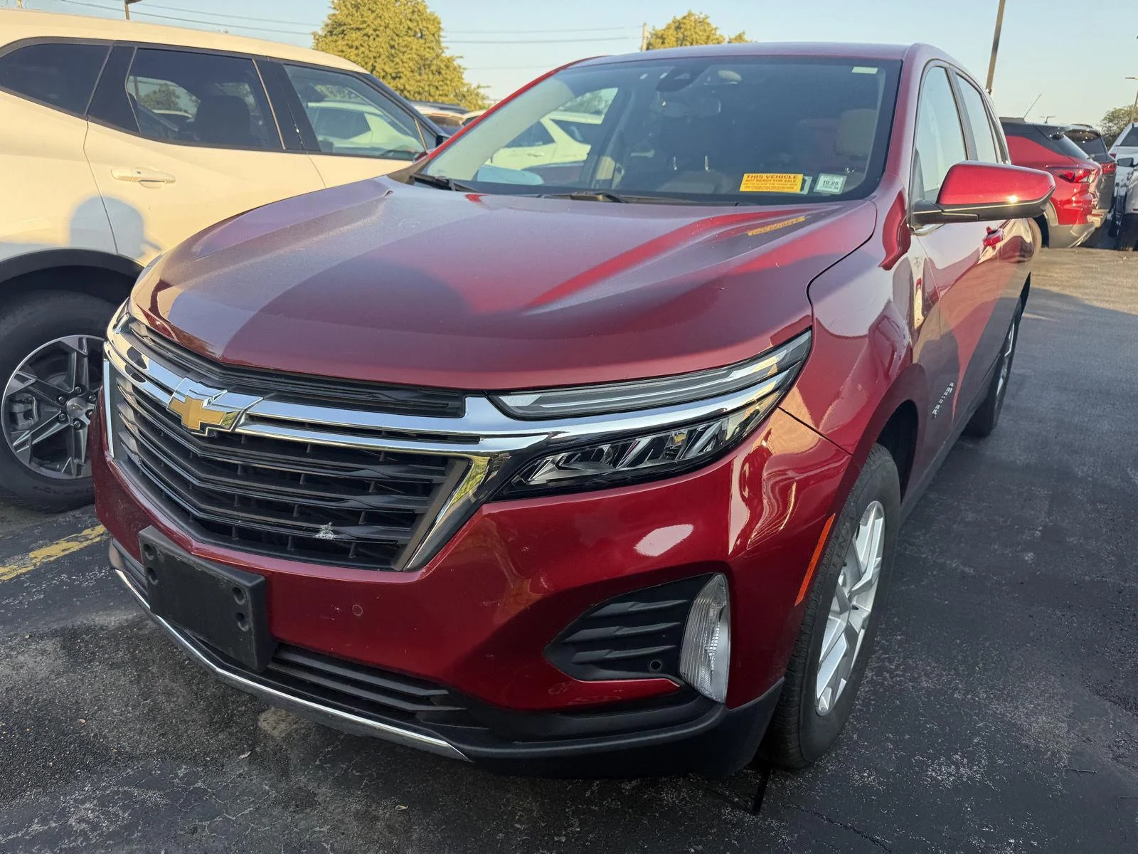Used 2024 Radiant Red Tintcoat Chevrolet LT image 2
