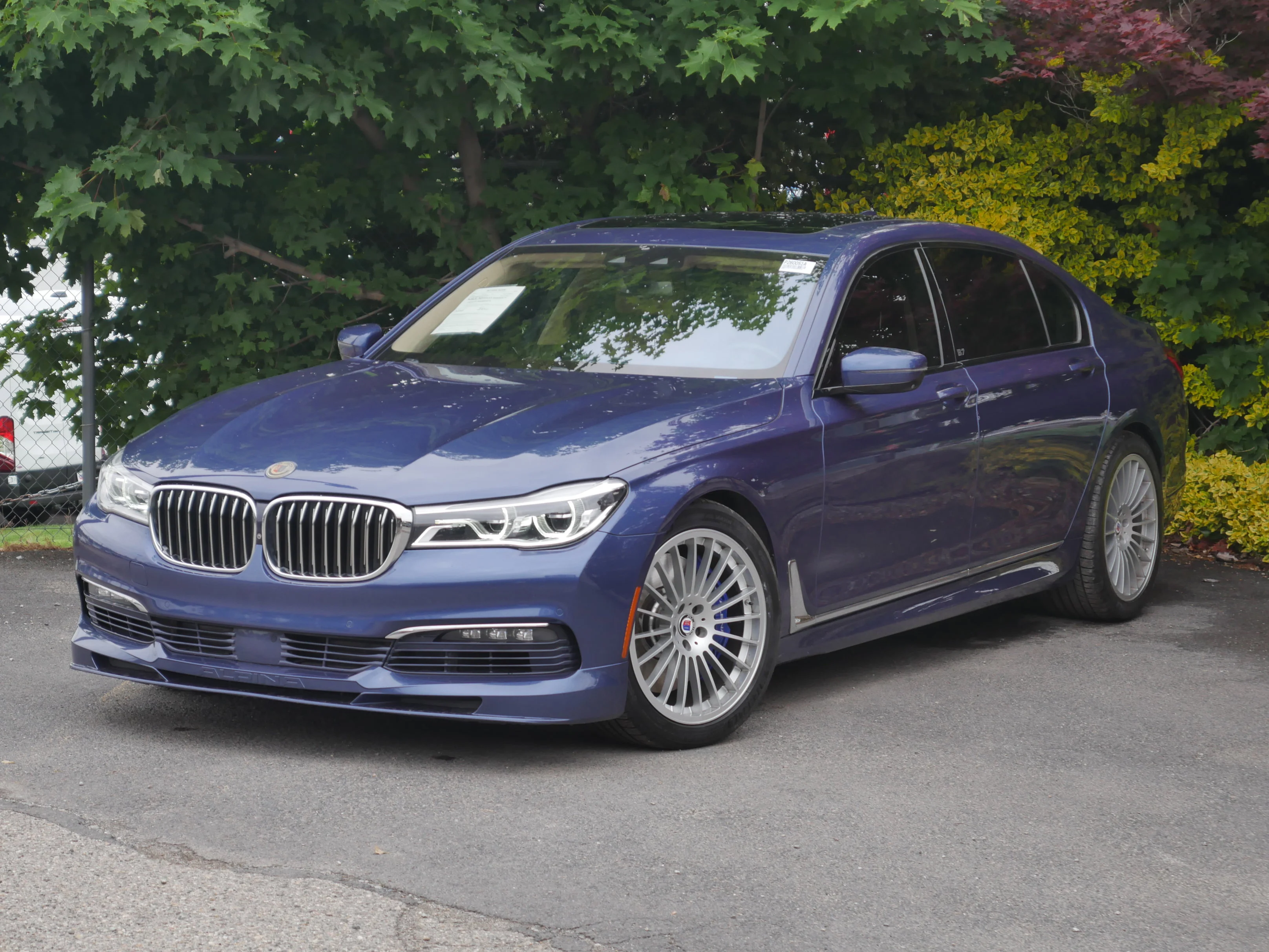 Used 2017 ALPINA Blue Metallic BMW ALPINA B7 xDrive image 2
