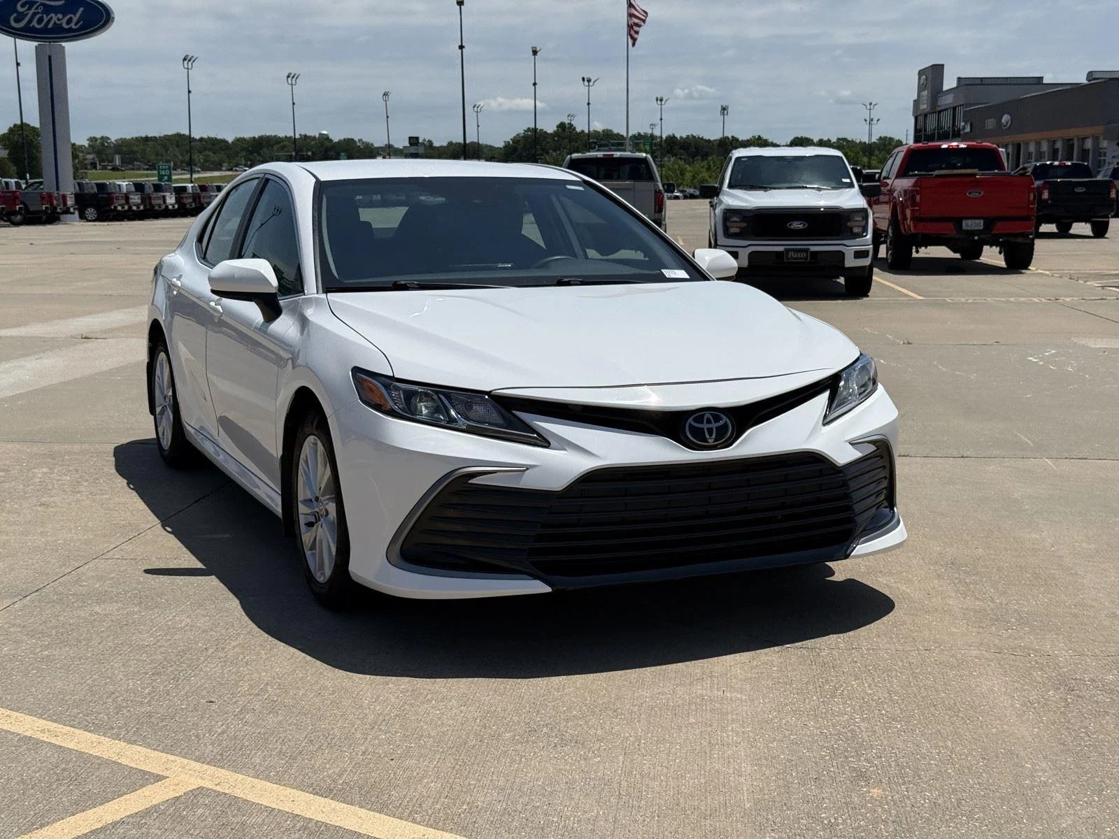 Certified 2024 Toyota Camry LE with VIN 4T1C11AK5RU870067 for sale in Kansas City