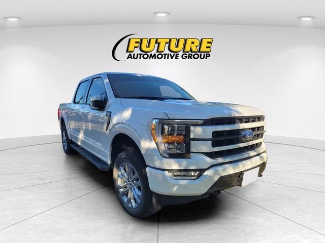 Certified Used 2021 White Ford Lariat image 1