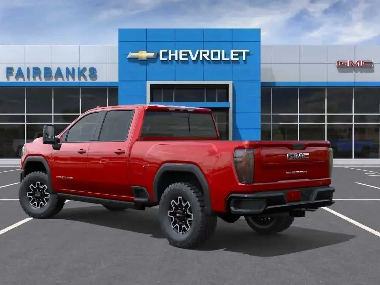 New 2026 Volcanic Red Tintcoat GMC AT4X image 3